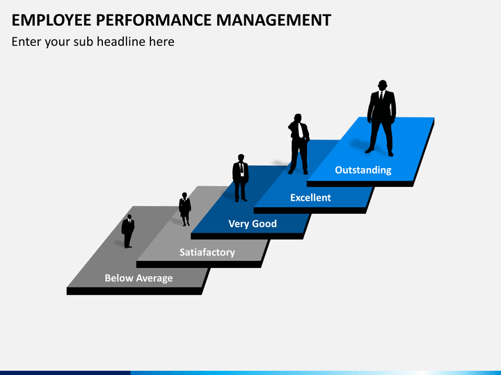 Employee Performance Management PowerPoint Template SketchBubble