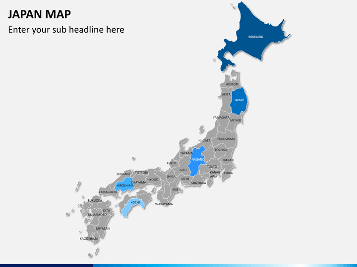 Powerpoint Japan Map Sketchbubble