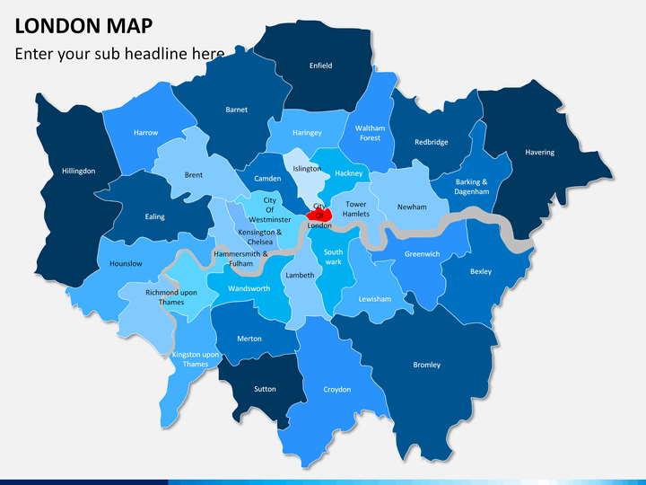 London Map Powerpoint Sketchbubble