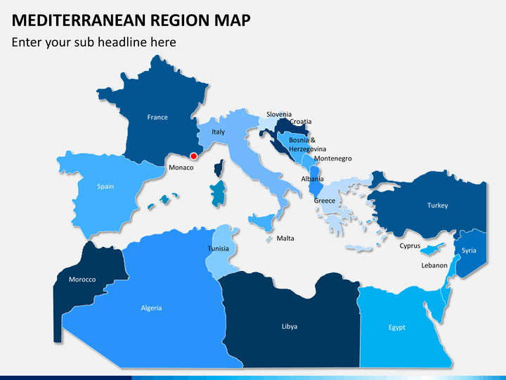 Mediterranean map slide 1