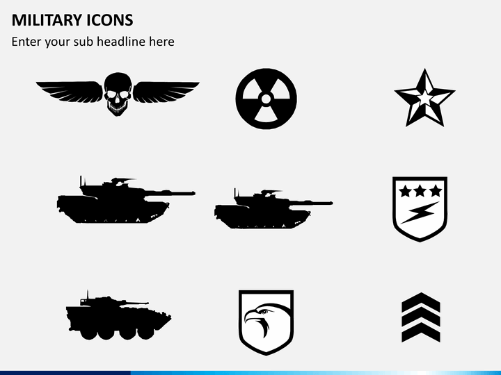 Military Powerpoint Icons