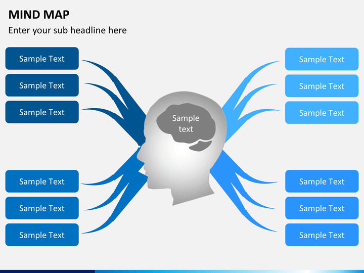 Mind Map PowerPoint Template   PPT Slides   SketchBubble