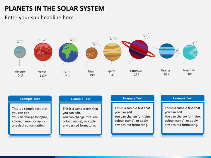 in Solar System PowerPoint Template SketchBubble