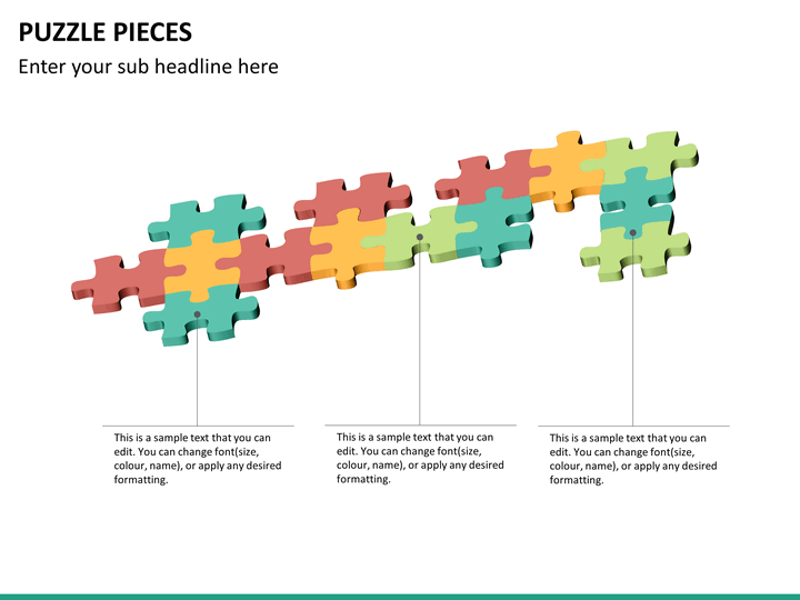 Puzzle Pieces PowerPoint Template | SketchBubble