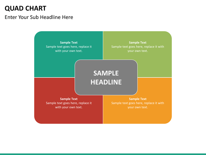 Quad Chart Powerpoint Template Sketchbubble