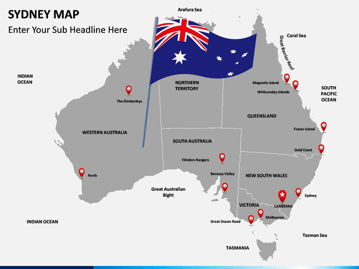 Sydney Map PowerPoint