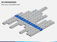 3D crosswords PPT slide 3