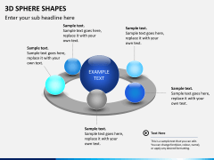 3D sphere PPT slide 1