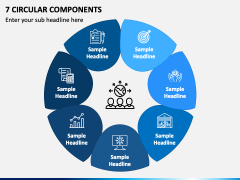 7 Circular Components PPT Slide 2