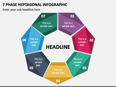 7 Phase Heptagonal Infographic PPT Slide 1