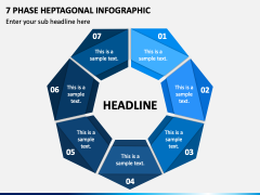 7 Phase Heptagonal Infographic PPT Slide 2