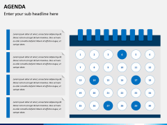 Agenda bundle PPT cover slide