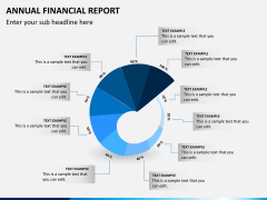 Annual financial report PPT slide 2