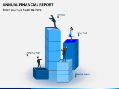 Annual financial report PPT slide 4
