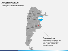 Argentina map PPT slide 20