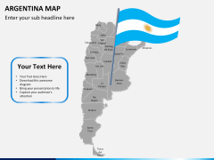 Argentina map PPT slide 21