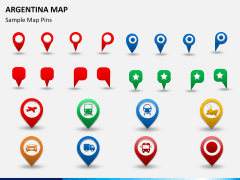 Argentina map PPT slide 24