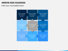 Arrow Box Diagram PPT Slide 3