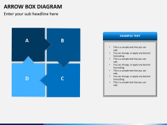 Arrow Box Diagram PPT Slide 7