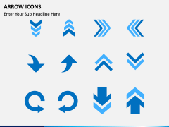 Arrow Icons PPT slide 1