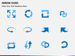 Arrow Icons PPT slide 3