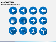 Arrow Icons PPT slide 4