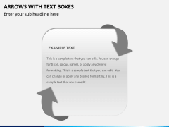 Arrows and Text Boxes PPT Slide 2