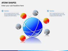 Atom shapes PPT slide 1