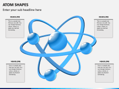 Atom shapes PPT slide 2