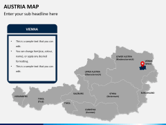 Austria Map PPT slide 11