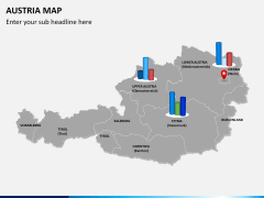 Austria Map PPT slide 13