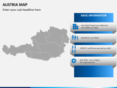 Austria Map PPT slide 14