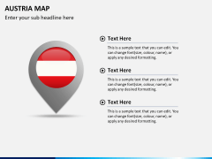 Austria Map PPT slide 19