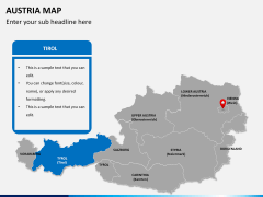 Austria Map PPT slide 8