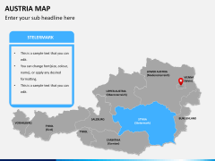 Austria Map PPT slide 9