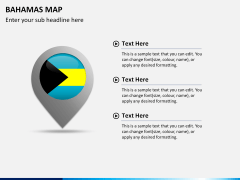 Bahamas map PPT slide 18