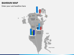 Bahrain map PPT slide 17