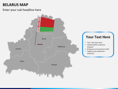 Belarus map PPT slide 2
