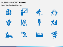 Business Growth Icons PPT slide 2