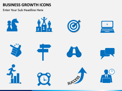 Business Growth Icons PPT slide 7