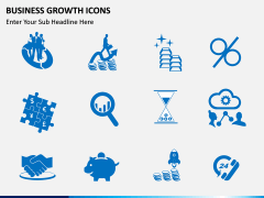 Business Growth Icons PPT slide 8