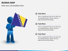 Bosnia map PPT slide 19