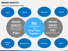 Brand identity free PPT slide 1