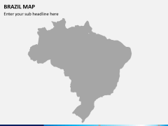 Brazil map PPT slide 6