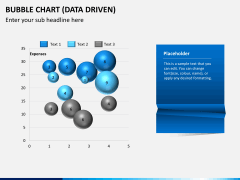 Bubble chart PPT slide 9