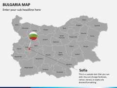 Bulgaria map PPT slide 19