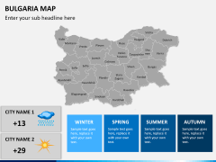 Bulgaria map PPT slide 20