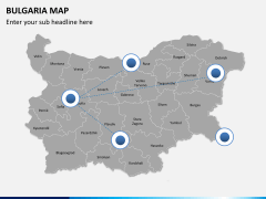 Bulgaria map PPT slide 5