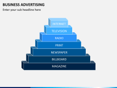 Business advertising PPT slide 1