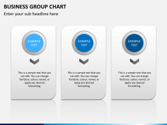 Business group chart PPT slide 6